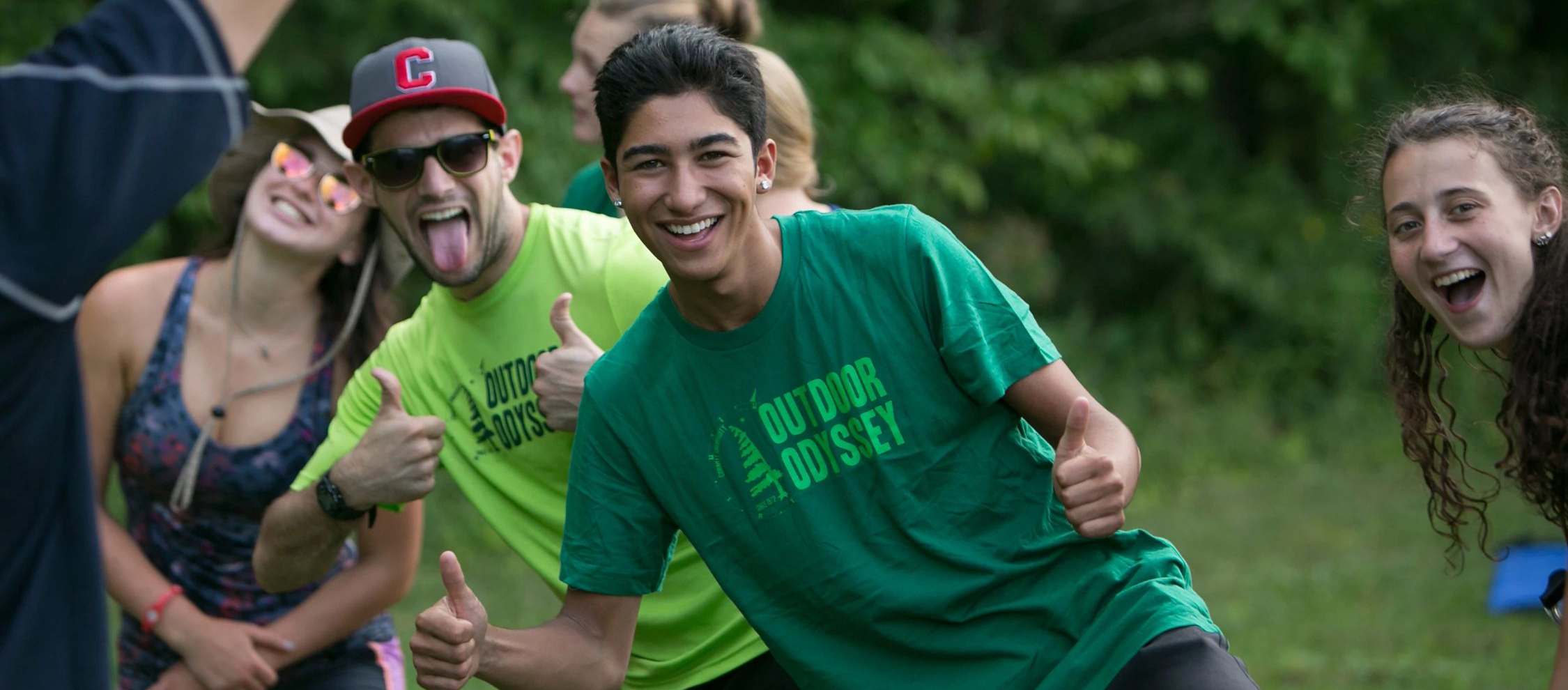 Students enjoying Cornells Outdoor Education program